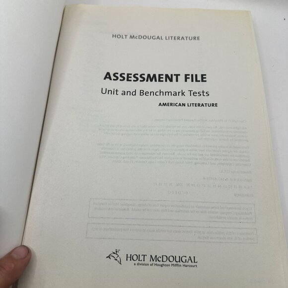 Holt McDougal Literature Unit & Benchmark Tests Common Core Companion - Picture 3 of 4